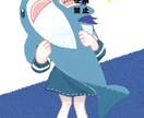 6月末までの限定価格！ふわふわかわいい絵を描きます 平均5日での納品！2000円からのご依頼です♡ イメージ2