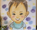 写真から優しく温かみのある似顔絵お描きします 大人数の似顔絵もお任せください♡ イメージ4