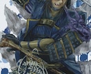 甲冑画をデジタルで精密にお描きします 実績あり/サムネ、装画、挿絵などお届けいたします。 イメージ7