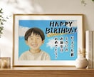 やさしい似顔絵で思い出残します 大切な瞬間をやさしくカタチに！～誕生日・記念日・アイコンに～ イメージ4