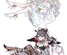 きゅんとする女の子描きます 個人様のアイコンから活動者様の立ち絵など幅広い分野対応可能〇 イメージ8