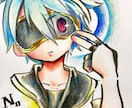 鮮やか〜ほんわかまで★色鉛筆でアイコンを描きます 色鉛筆でアイコンやその他イラストなど作成いたします！ イメージ5