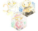 おじいちゃんおばあちゃんへの似顔絵描きます おじいちゃんおばあちゃんの可愛い似顔絵が欲しい方に イメージ2