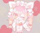 サブカルかわいい໒꒱デフォルメイラスト制作します ♡背景デザイン／MV用イラストパーツ作成も承っております♡ イメージ9