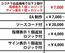 FXインジケーターEAの個別開発、格安にて承ります あなたの理想とするシステム、丁寧をモットーにお届けします！ イメージ2