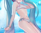 歌ってみたイラスト・立ち絵など1枚絵お描きします ご希望に沿ったイラストを制作いたします！ イメージ4