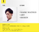 文字似顔絵アートを制作します 名前・座右の銘などを使いあなただけの似顔絵アートを制作します イメージ2