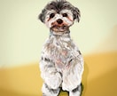動物イラストを一つ一つ丁寧に描き上げます 自分や身近な人のペットの可愛いイラストが欲しい方へ イメージ7