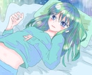 色合いにこだわったオリジナルイラストを提供ます 世界で1枚しかない一味違った雰囲気のイラストを提供できます！ イメージ1