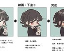とても可愛いちびキャラ描きます ✩シンプルで可愛いデフォルメアイコン描きます✩ イメージ4