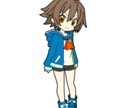 ミニキャラ（女の子）１０キャラデザ分となっています ミニキャラ×ファンタジー×女の子です。格安で販売中！ イメージ7