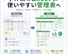 Excelの集計・表作成を改善します 面倒なExcel作業を使いやすく整えます イメージ2