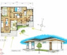 建築士が描く！新築住宅の手描きパース等を提供します 新築祝いに最適！世界に一つだけの“建築士の描く暖かさ”を。 イメージ4