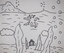 天才画家があなたにぴったりな絵を！！！描きます 毎日大変ですね、、。でも！僕の絵があれば、疲れも飛びます！ イメージ1