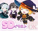 ミニキャラ・SDキャラ描きます 幅広く使えるミニキャライラストを作成させて頂きます！ イメージ1