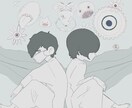 イラスト依頼受付けます あなたの頭の中のイラストを出力します イメージ1