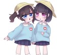 顔がいい女の子、ダークな女の子描きます 顔に力をいれたキャラを描くことが得意です。 イメージ4