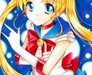 手描きの一点物のイラスト描きます アニメ等のイラストが好きな人にオススメです イメージ4
