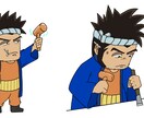 最短1日!SNS等アイコン作成。全力で描きます 柔軟に!絵柄はデフォルメからリアル、少ない線での作品まで!! イメージ3