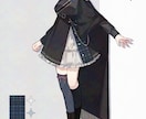 キャラクターの立ち絵を描きます キャラクターの資料やご活動用のイラストをお求めの方へ イメージ4