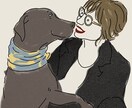 お写真をオシャレにイラストにします シンプルにオシャレな似顔絵を求めている方におすすめ イメージ6
