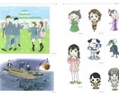 イラスト制作いたします HPやチラシ、パンフレットの挿絵などにご利用ください。 イメージ3