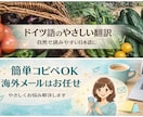 ドイツ語・英語翻訳を自然で読みやすく仕上げます 「ドイツ語→日本語メイン｜自然で読みやすい翻訳をします」 イメージ1