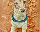 あなたの大切なペットの肖像画を油絵で描きます 油絵の醍醐味を身近に楽しんでいただける様リーズナブルに設定 イメージ8