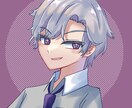 最短即日！アイコン描きます 商用可◎あなただけのSNSアイコンを作成します！絵柄指定可能 イメージ6