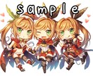 テイスト色々！かわいいSDイラスト描きます アイコン/グッズ/動画などに是非！ イメージ6