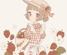 ほんわか可愛いイラストをお届けします アイコン等用途に合わせて制作させていただきます。⟡.* イメージ1