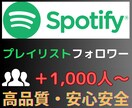 Spotifyプレイリストのフォロワー増加させます Spotifyプレイリストのフォロワー＋1,000人〜増加 イメージ9