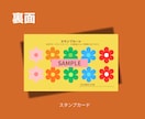 レトロ可愛いショップカードを制作します レトロかわいいデザインで、両面デザイン・データ納品します イメージ3