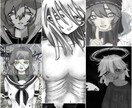 夢絵/イラスト/アイコン/似顔絵 描きます 拙い絵ではありますがよろしくお願いします イメージ1