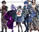 立ち絵制作承ります TRPG、ライバー活動等に必要な立ち絵の作成を承ります。 イメージ1