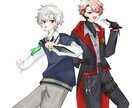 用途おまかせ！貴方の用途に沿う等身一枚絵描きます アイコン･壁紙･立ち絵など、ご要望に合わせなんでも描きます！ イメージ5