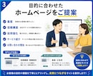 集客につながるホームページ制作します 更新しやすく安心のホームページを制作します イメージ3