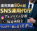 限定5名。マーケのプロが高品質SNS運用代行します 見込み客が集まるプロのInstagram・Twitter運用 イメージ1