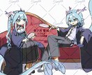 2〜5頭身くらいの可愛いイラストを描きます 可愛らしいデフォルメイラスト！ イメージ5