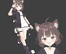 フルスクラッチ3Dモデルをお作りします お手軽に3DVTuberになれます♪ イメージ2