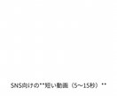 商品画像をショート動画化ます 画像から短い動画を作成いたします。 イメージ1