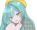 可愛い女の子や男の子のイラストを描きます オリジナルキャラクターや二次創作物イラストのお手伝いをします イメージ1