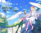 あたたかい世界観のイラストを描きます 一枚絵、サムネイル、MVイラスト、立ち絵など イメージ4