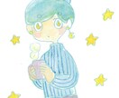 ゆるくてポップな水彩画をおかきします ゆるくてカラフルなイラストをお描きします イメージ2