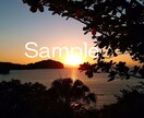 きれいな夕陽の写真を10枚セットで提供します 撮影地は小笠原諸島・父島です。 イメージ5