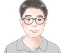 シンプルな似顔絵を描きます あなたの特徴をしっかりキャッチ！ イメージ1