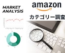 アマゾン内のカテゴリー市場調査（簡易版）致します 新規導入ご検討に！商品リサーチ用にご活用ください。 イメージ1