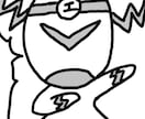 即席で色々な表情の棒人間の人物イラストを作ります まるまるとした、ほっこりとした人物イラストです イメージ1