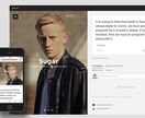 更新簡単Tumblrでおしゃれホームページ作ります サーバー代なし！低コストで独自ドメインのWEBサイトを！ イメージ4