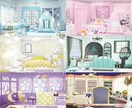 Vtuber様,配信用背景イラスト描きます あなたのキャラクターにぴったりの素敵なお部屋を提供します！ イメージ3